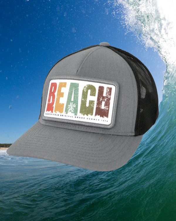 BEACH - Black/Gray SnapBack