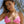 Load image into Gallery viewer, Neon Pink Chevron bikini top
